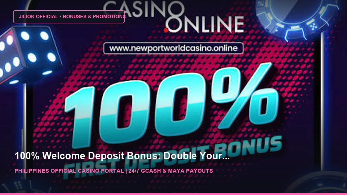 Free 100 Sign Up Bonus Casino: Claim Welcome Credits - JILIOK Casino Philippines